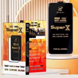 Protector de Pantalla iPhone Premium con Bordes Negros